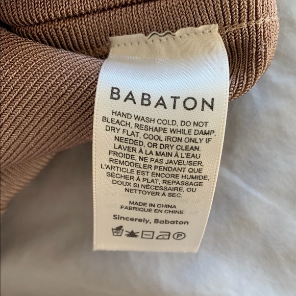 Aritzia TEN BY BABATON ALEXANDER BANDAGE DRESS - Picture 4 of 5